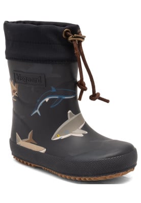 Deep blue Shark thermo regen-/winterlaars van Bisgaard