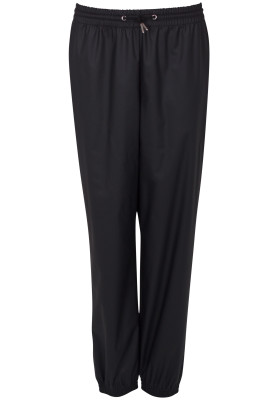 Zwarte regenbroek Danesvalbard Rain Pants van Danefae