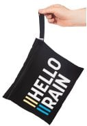 Zwarte regenbroek met volledige rits van Hello Rain 3