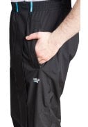 Zwarte regenbroek met volledige rits van Hello Rain 5