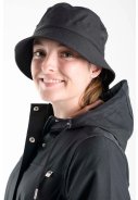 Zwarte regenhoed /  Bucket Hat van Danefae 3