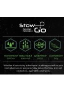 Zwarte / antraciet heren regenpak Stow and Go van Highlander 7