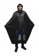 Zwarte Regenponcho Fiets van Hooodie 2