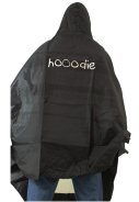 Zwarte Regenponcho Fiets van Hooodie 4