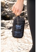 Zwarte regenponcho  van Mac in a Sac  4
