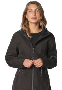 Zwarte softshell regenjas van Ilse Jacobsen 4