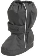 Zwarte thermo regenoverschoen voor baby's en peuters van Playshoes