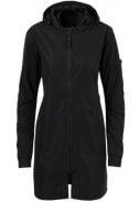 Zwarte Urban outdoor dames regenjas Bomber jacket van Agu