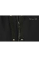 Zwarte Urban outdoor parka regenjas van Agu 6
