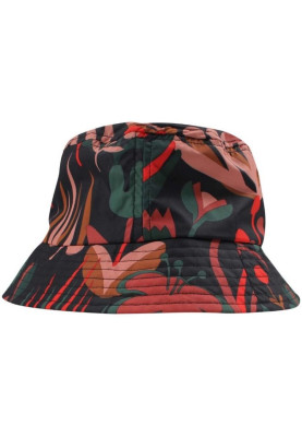 Zwarte  met bloemen Walkabout Bucket Hat van Danefae