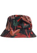 Zwarte  met bloemen Walkabout Bucket Hat van Danefae