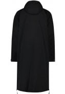Zwarte Winter City Slicker lange regenjas Urban Outdoor van Agu 2