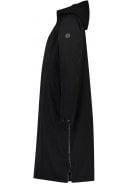 Zwarte Winter City Slicker lange regenjas Urban Outdoor van Agu 3