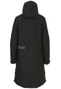 Zwarte winter dames regenjas Seq II van Agu 3