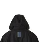 Zwarte winter Trench Coat puffer van Agu 4