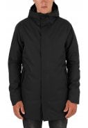 Zwarte dames winterjas Urban outdoor Clean Jacket van Agu 3